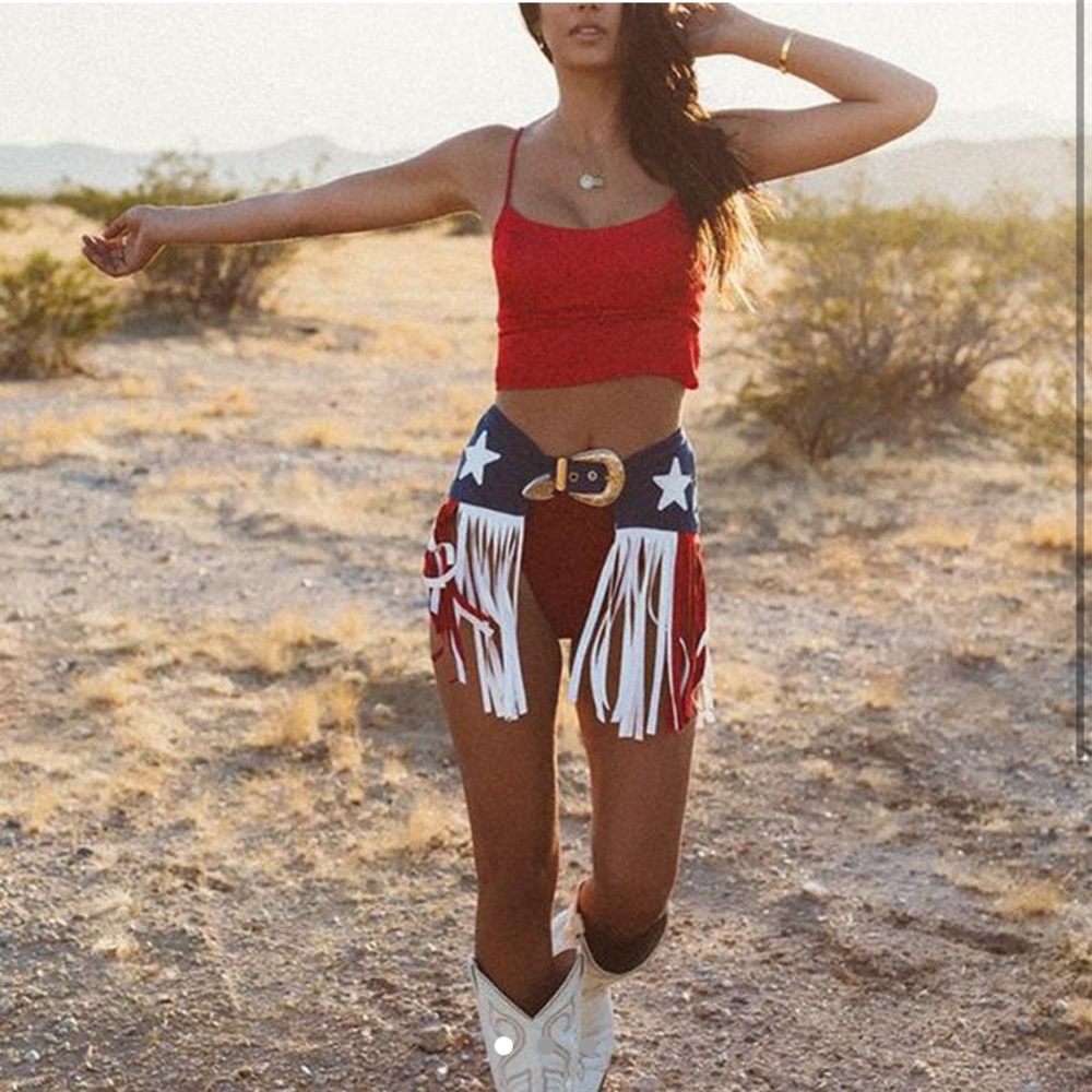 Jagger & Stone Louise tassel skirt